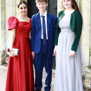 pupils at their prom