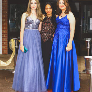 girls in blue dresses